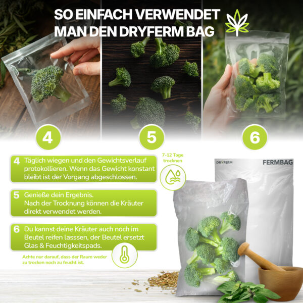 DryFerm Bag Trocknungsbeutel – Bild 6
