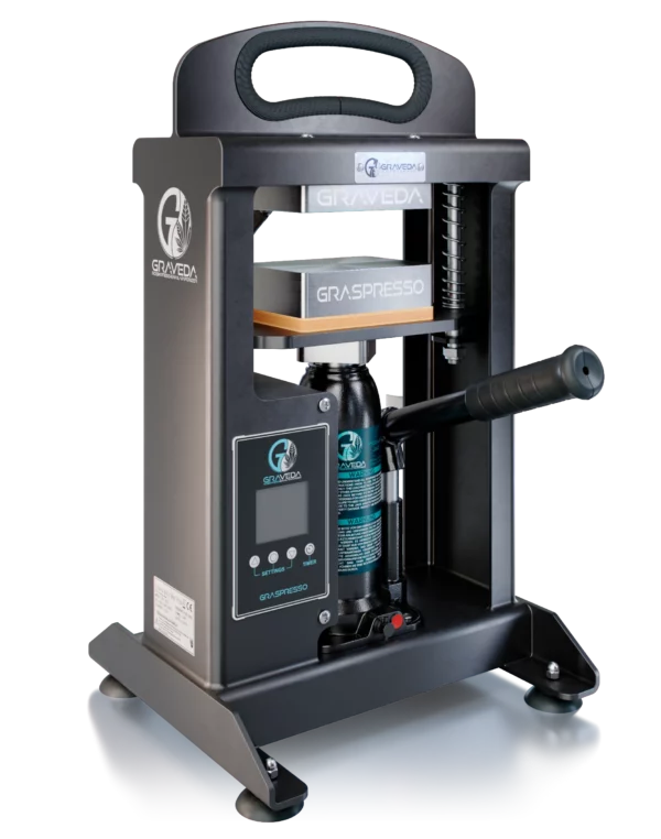 Seitenansicht inkl. Hydrauliksystem