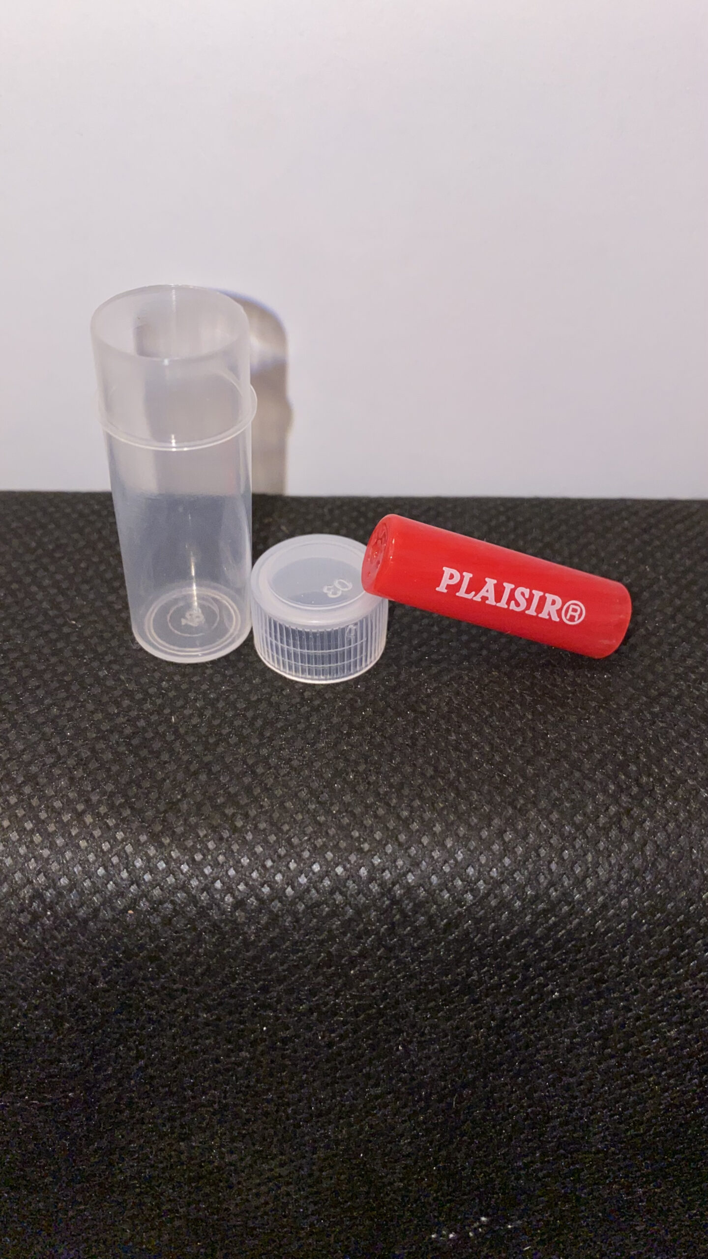 Nachhaltiger Glasfilter von Plaisir Rot