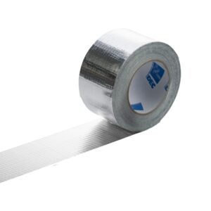 Alutape 75mm x 45m stark haftendes Aluminiumklebeband Rolle