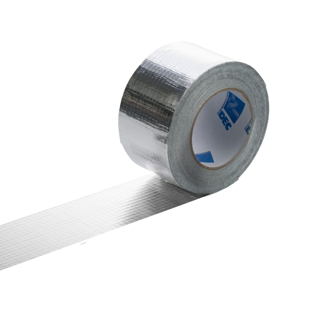Alutape 75mm x 45m stark haftendes Aluminiumklebeband Rolle