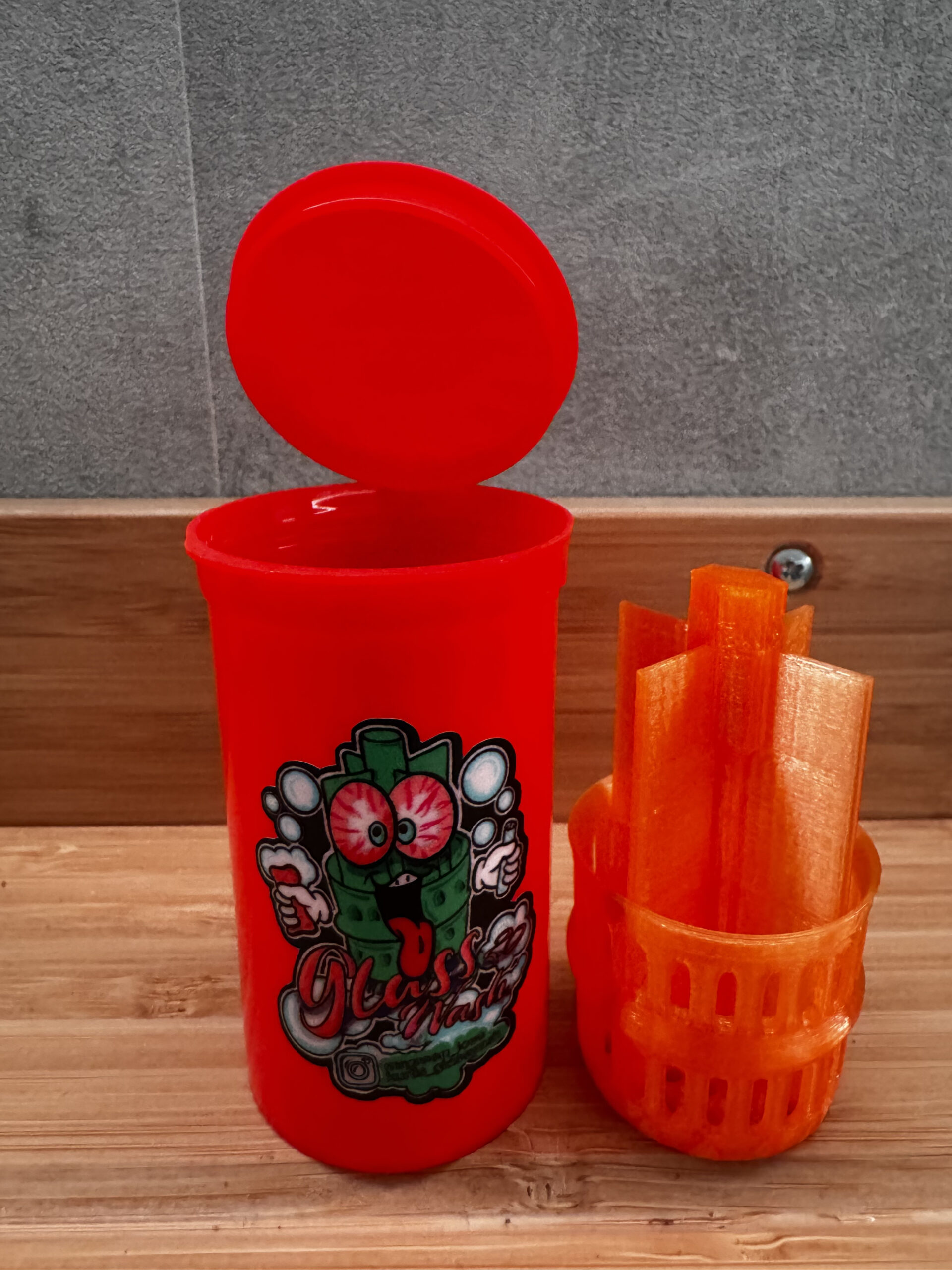 MR. GREENLOVE Glass Wash 2.0 Rot Orange