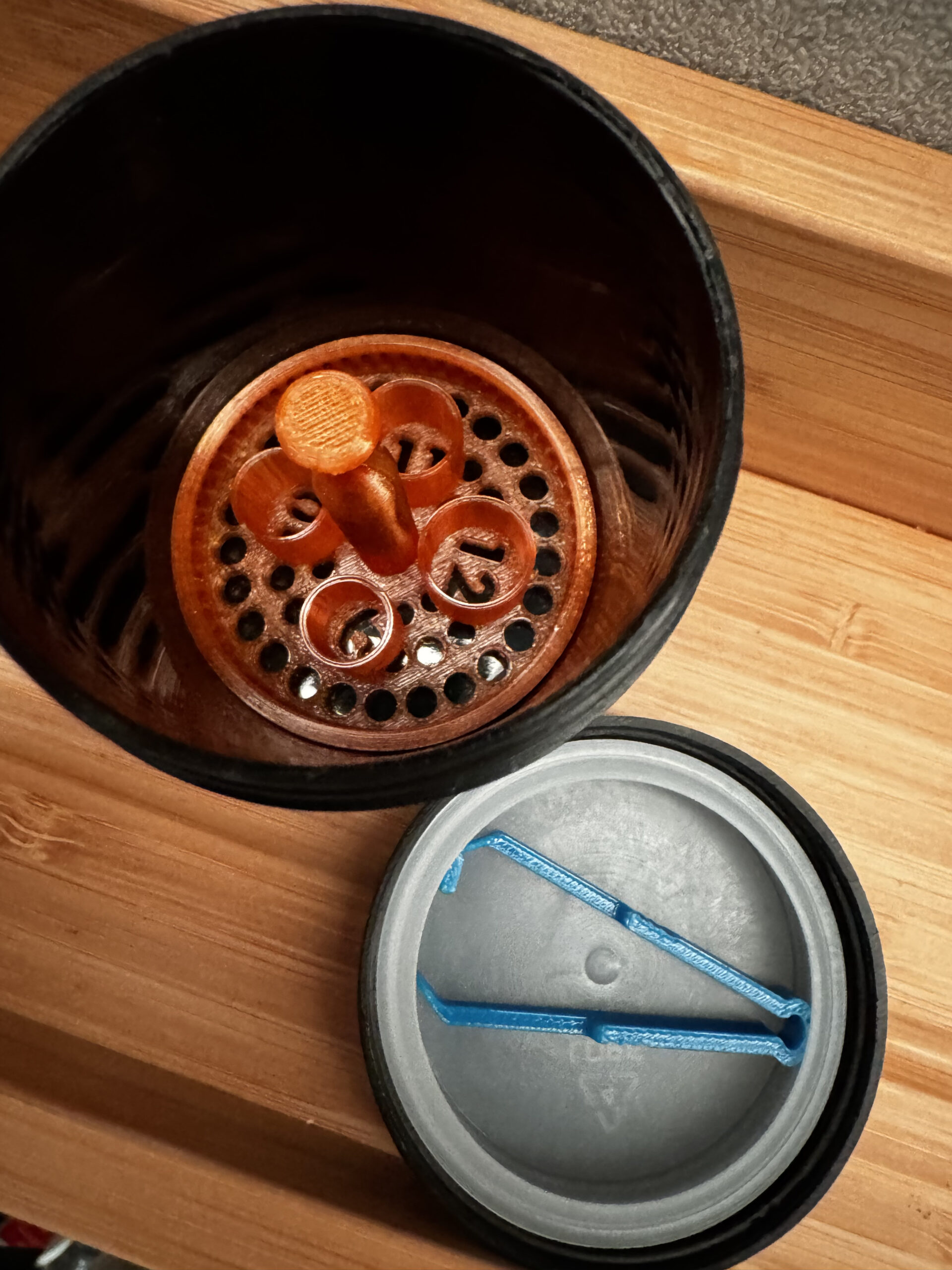 MR. GREENLOVE Glass Wash 3.0 Classic Blaue Zange Oranger Einsatz