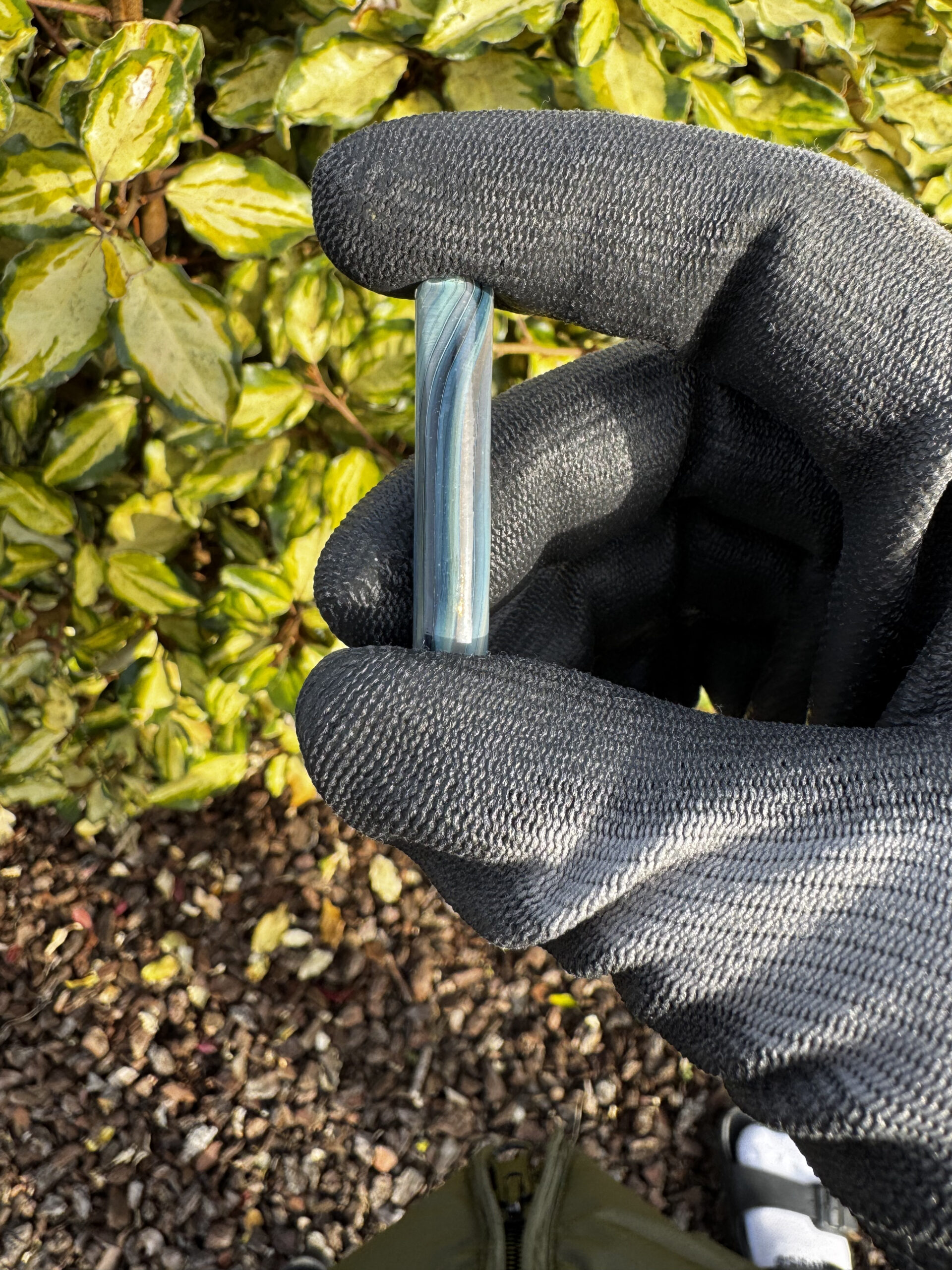 Glaskosmos Glasfilter Extra Long In der Hand