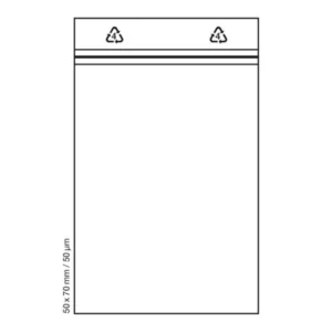 zip tüte 50x70mm