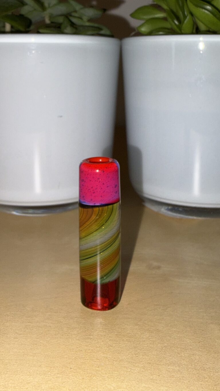 Glaskosmos Glasfilter Rot