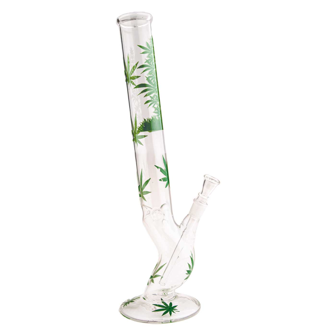 CURVED LARGE GLAS BONG 45CM