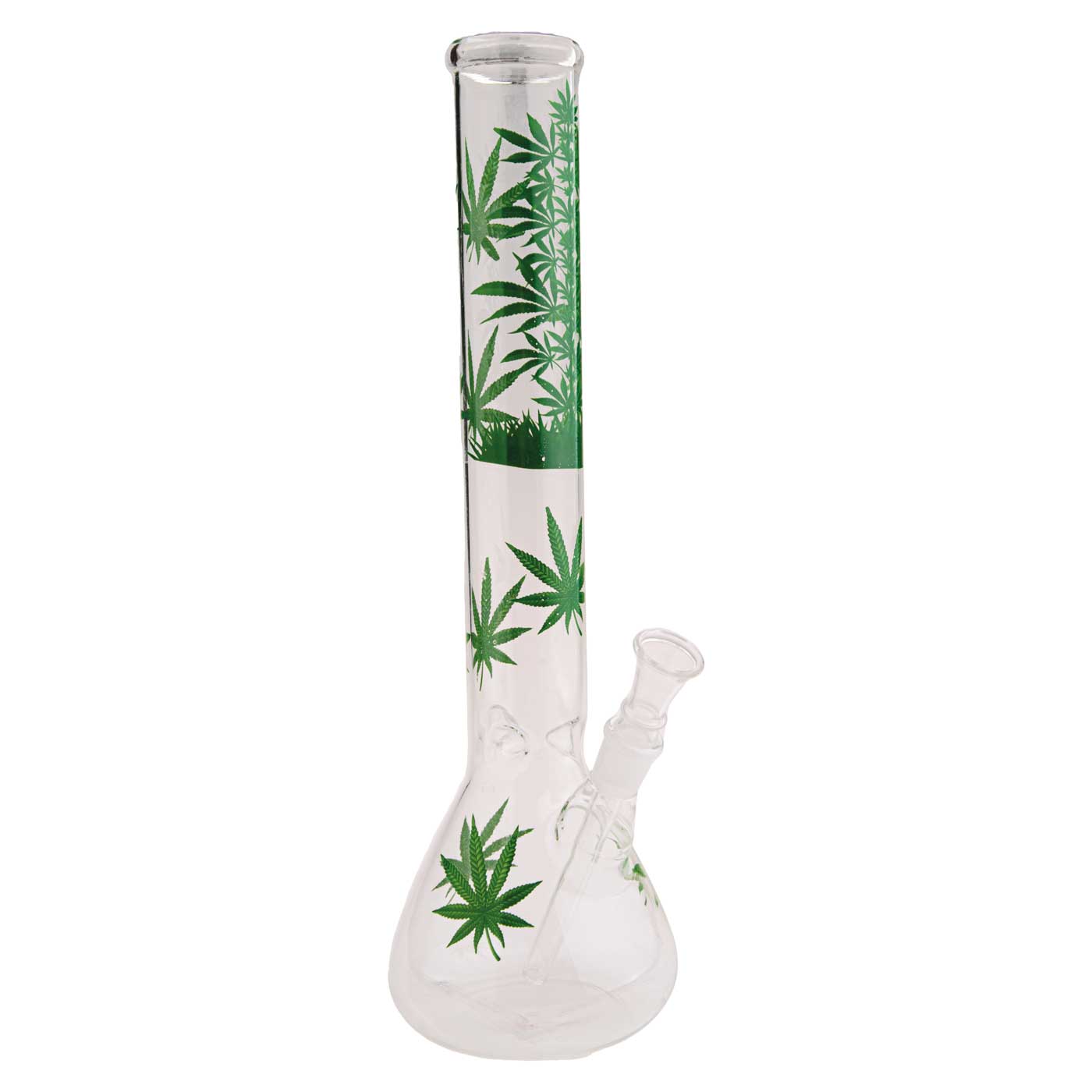CANNABIS LARGE GLASS BONG 40 CM